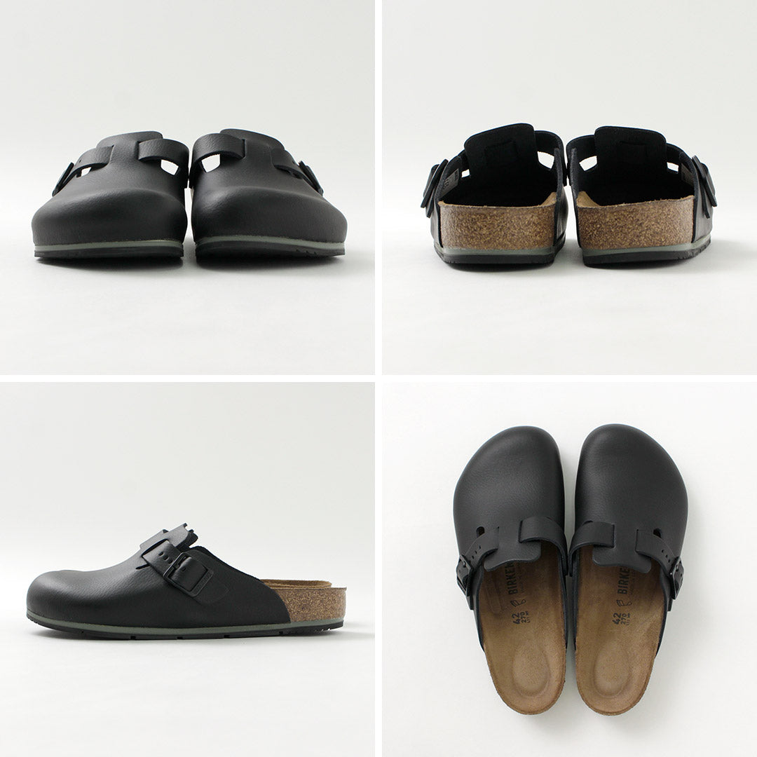 BIRKENSTOCK（ビルケンシュトック） ボストン プロ / サンダル メンズ クロッグ レギュラーフィット 本革 Boston PRO LE Black