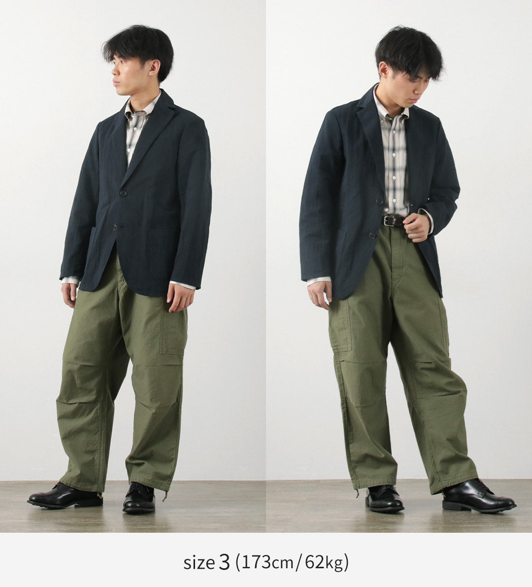 50％OFF】FUJITO（フジト） ナウン ジャケット コットンリネンシア