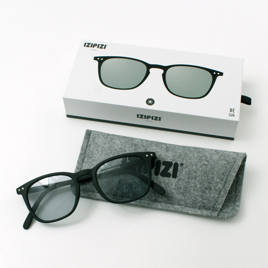 IZIPIZI（イジピジ） ライトカラーレンズ サングラス #E / メンズ レディース UVカット ウェリントン Light Color Lenses Sun Glasses