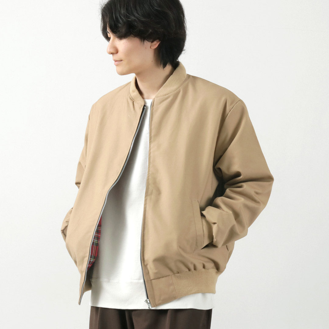 PENNY FARTHING（ペニーファージング） ハリントン ボンバージャケット / メンズ ブルゾン フライト コットン イギリス製 HARRINGTON BOMBER JACKET