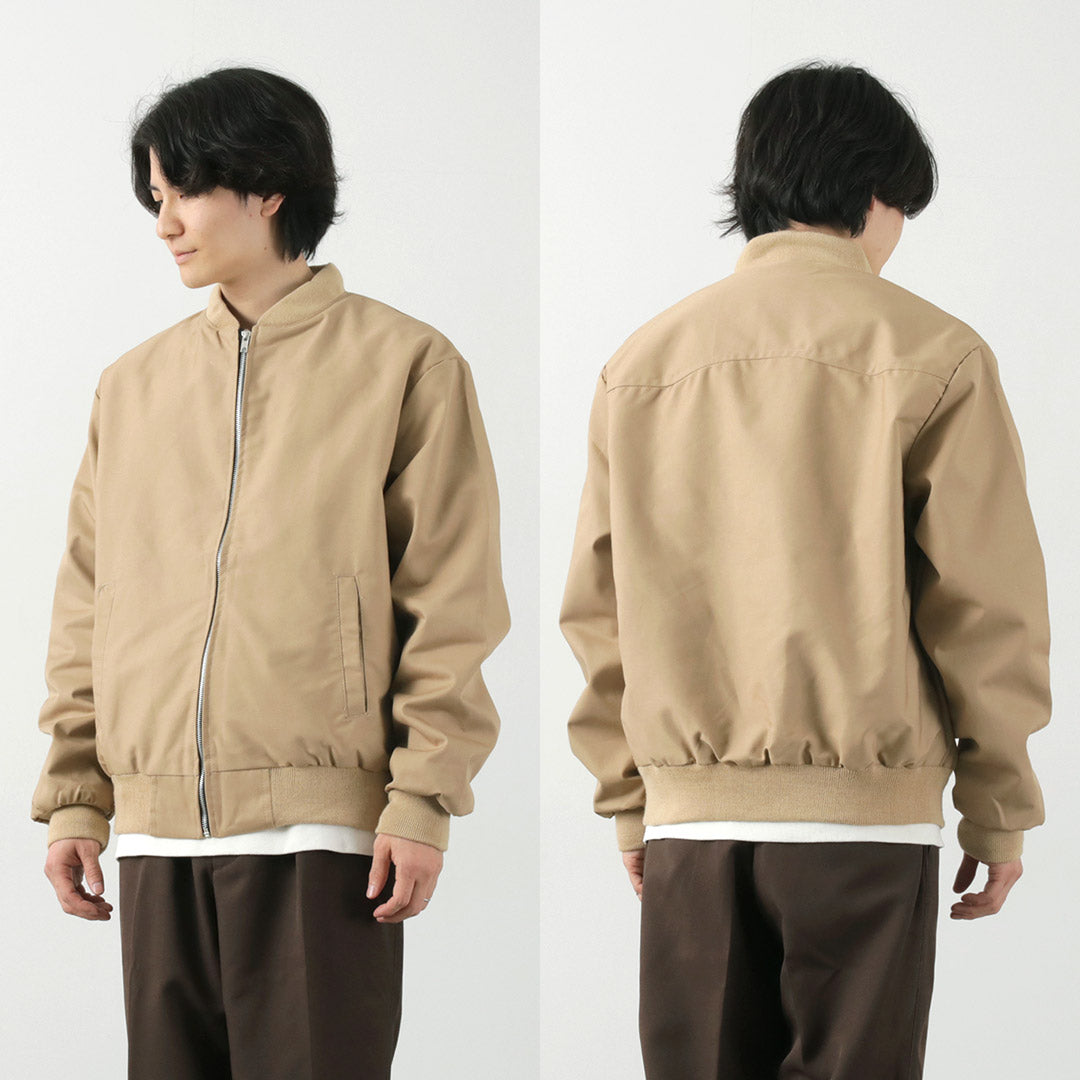 PENNY FARTHING（ペニーファージング） ハリントン ボンバージャケット / メンズ ブルゾン フライト コットン イギリス製 HARRINGTON BOMBER JACKET