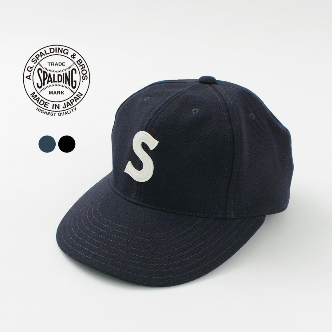 A.G.SPALDING＆BROS（A.G.スポルディング＆ブロス） ベースボールキャップ / メンズ 帽子 6パネル 日本製 HW DOG&CO  B.B CAP