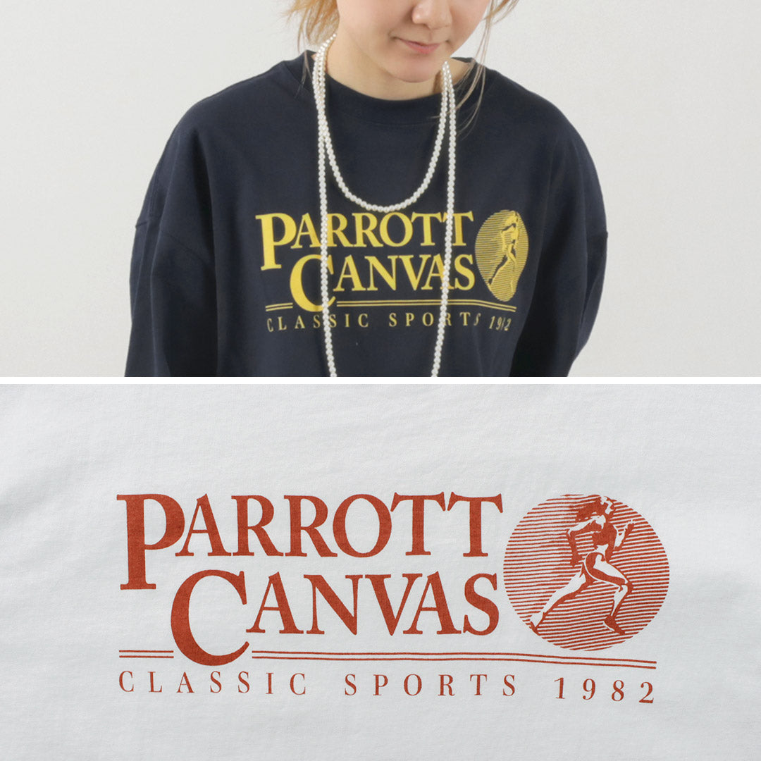 【30％OFF】PARROTT CANVAS（パロットキャンバス） クラシックスポーツ ロングスリーブ Tシャツ