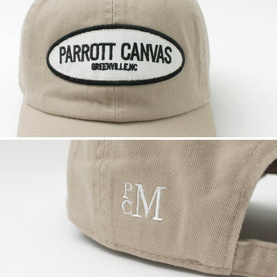 PARROTT CANVAS（パロットキャンバス） パロットキャンバス ロゴキャップ / レディース 帽子 コットン 綿