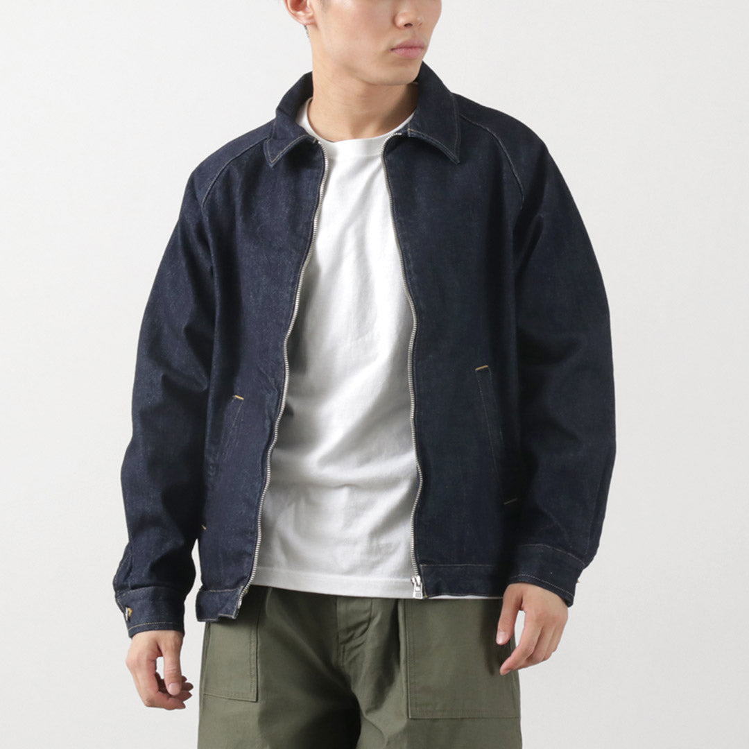 LASTMAN - DUCK DRIZZLER JACKET W/ BACK PRINT / ドリズラー