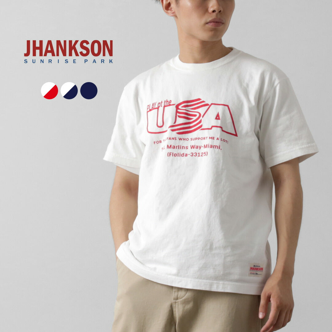 【30％OFF】JHANKSON（ジャンクソン） USA 7.1oz Tシャツ