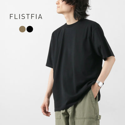 FLISTFIA（フリストフィア） クルーネックTシャツ / メンズ トップス 半袖 無地 綿 コットン 日本製 Crew Neck T-Shirts