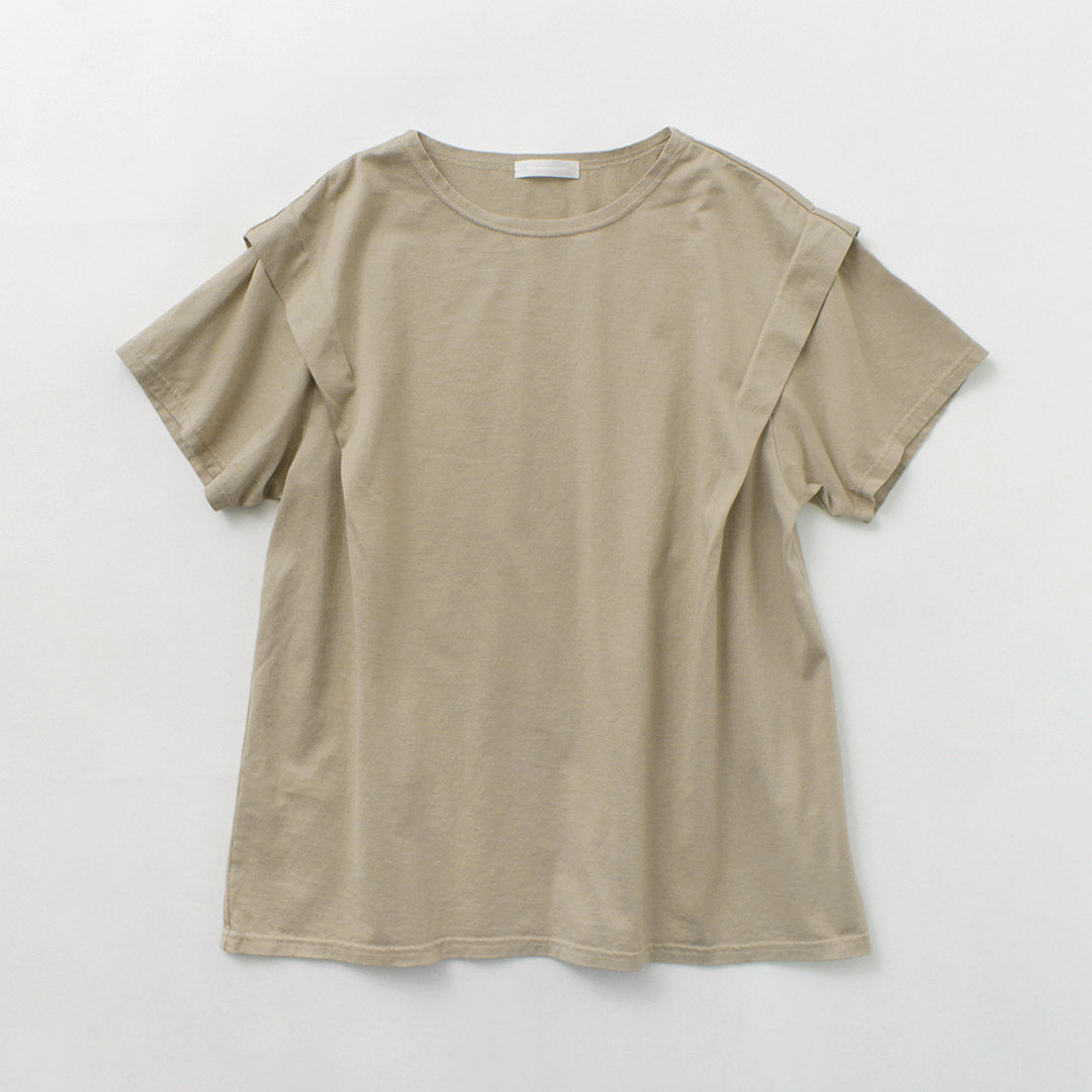 COMMENCEMENT（コメンスメント） レイヤードライク Tシャツ / レディース トップス カットソー プルオーバー 綿100 日本製 Layeredlike Tee