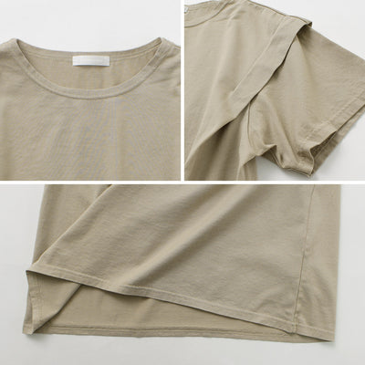 COMMENCEMENT（コメンスメント） レイヤードライク Tシャツ / レディース トップス カットソー プルオーバー 綿100 日本製 Layeredlike Tee