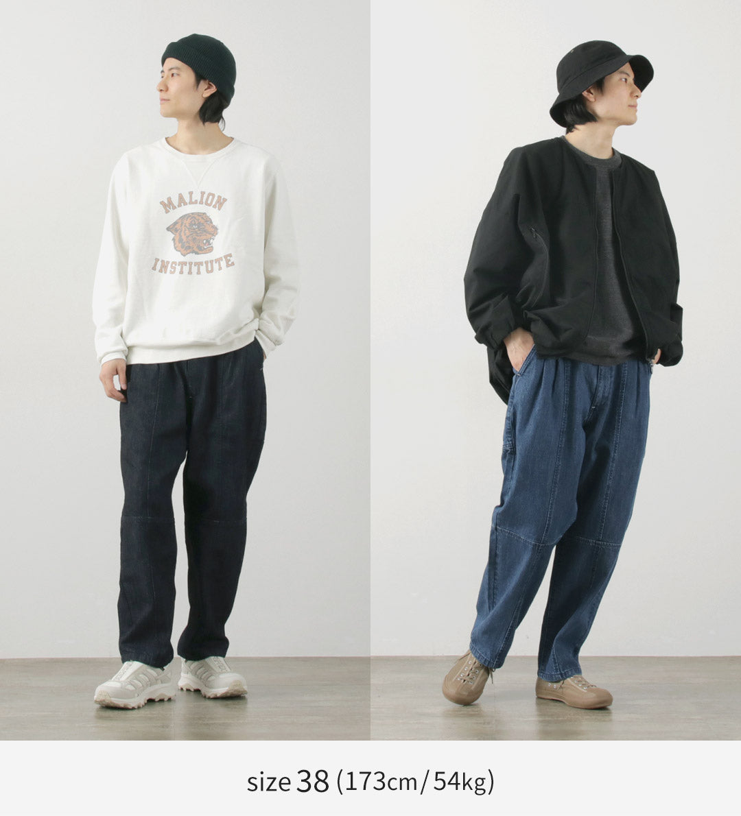 KELEN（ケレン） ヴィンテージ コクーンデニムパンツ / メンズ ジーンズ 綿 コットン ワイド GUSLI VINTAGE COCOON DENIM