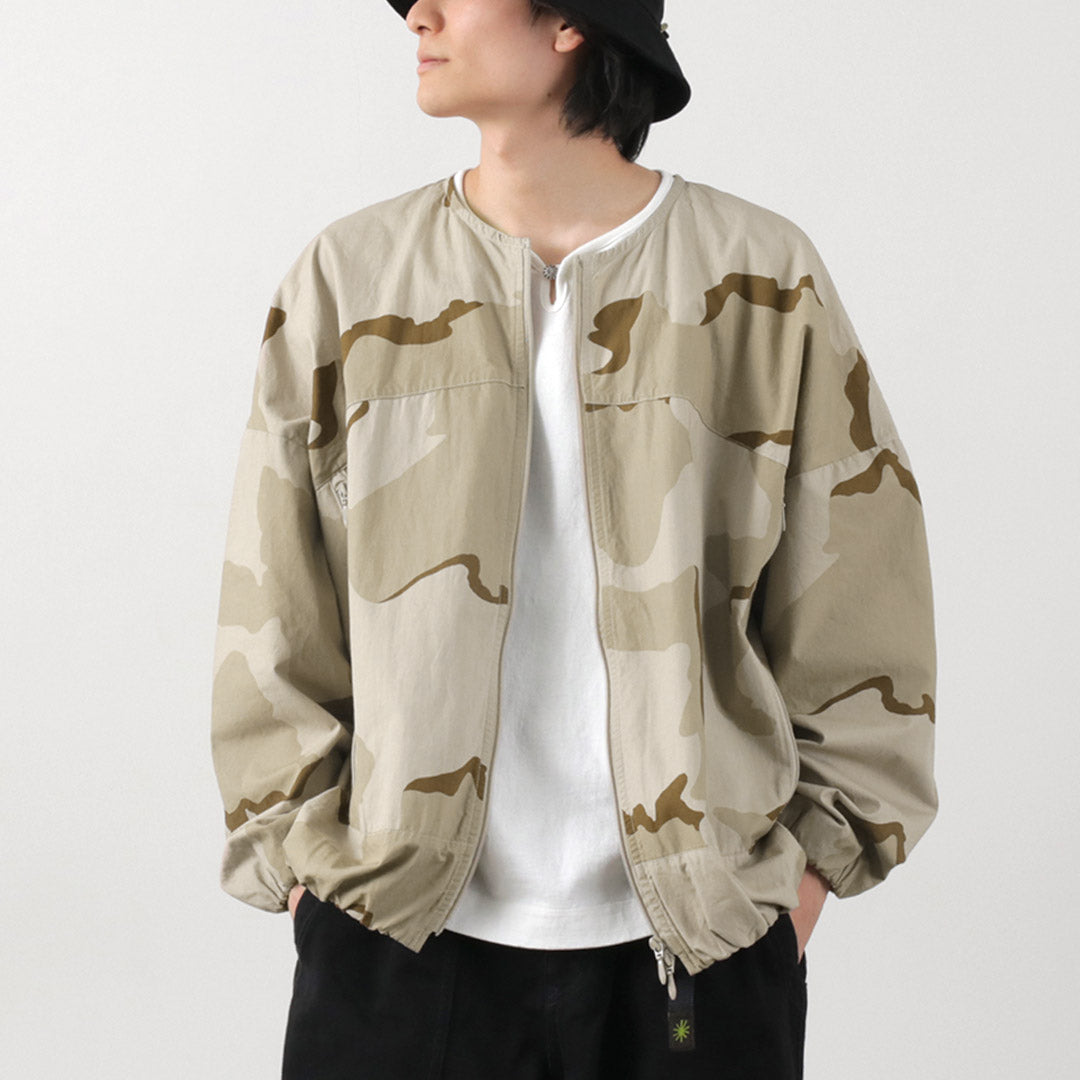 【30％OFF】KELEN（ケレン） ワイドスクエアジャケット / メンズ 迷彩 カモフラ ライトアウター ブルゾン NJIDEKA WIDE SQUARE JACKET【セール】