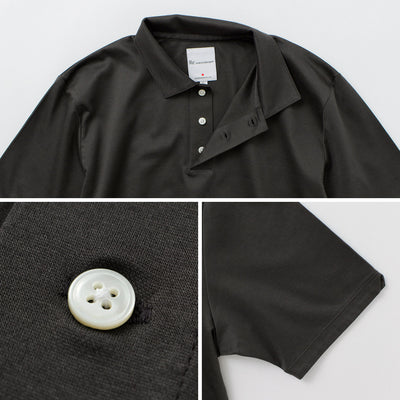 RE MADE IN TOKYO JAPAN（アールイー） 東京メイド ドレスニットシャツ ポロ / メンズ ポロシャツ 半袖 ビジカジ 綿100 コットン 日本製 6124S-CT Tokyo Made Dress Knit Shirt