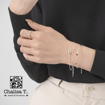 CHALISA T..（チャリッサ・ティー） イーヴィルアイ シルバーブレスレット シルバー925 / レディース アクセサリー 小物