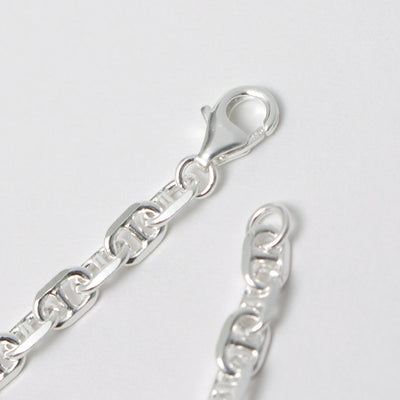phaduA （パ・ドゥア） セミソリッドアンカーチェーン ブレスレット シルバー925 / アクセサリー メンズ レディース ユニセックス シルバー Semi solid anchor chain bracelet silver 925