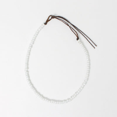 phaduA （パ・ドゥア） ソリッドグラスビーズ アンクレット / メンズ レディース ユニセックス ミサンガ ワックスコード Solid Glass Beads Anklet