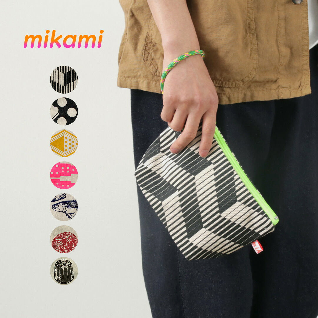 MIKAMI（ミカミ） ハンドプリント キャンバスキャンピングポーチ8
