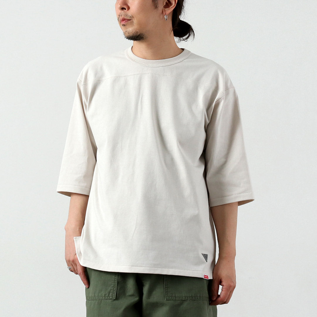 HEALTHKNIT（ヘルスニット）×RAG 別注 フットボールTシャツ オープンエンド ドライジャージ 抗菌 防臭加工