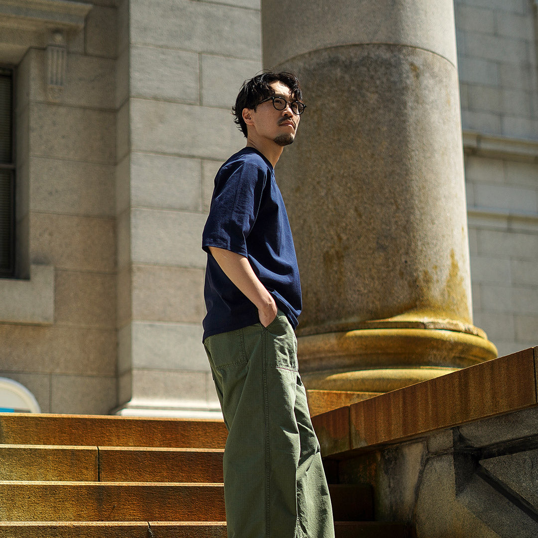 HEALTHKNIT（ヘルスニット）×RAG 別注 フットボールTシャツ オープンエンド ドライジャージ 抗菌 防臭加工