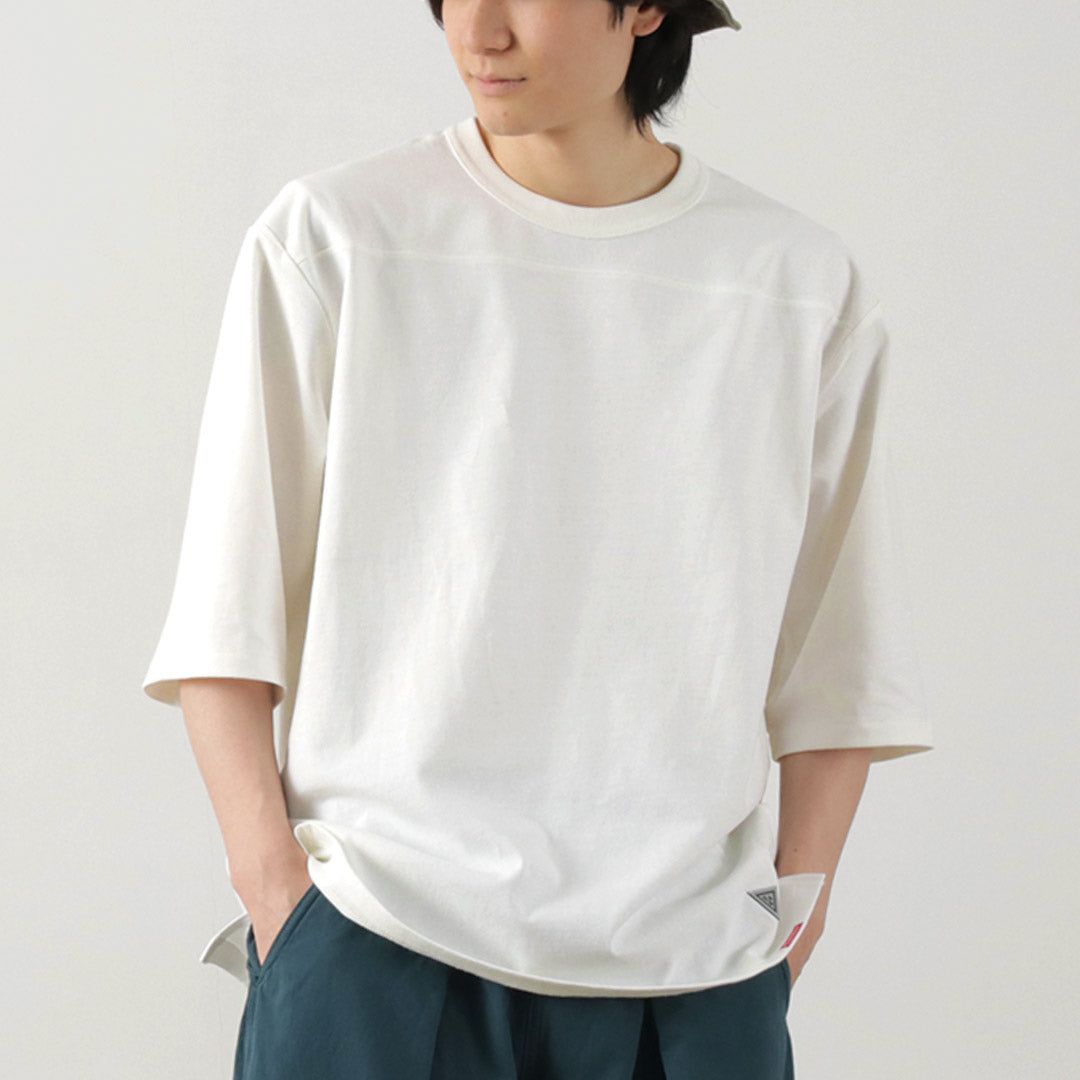 HEALTHKNIT（ヘルスニット）×RAG 別注 フットボールTシャツ オープンエンド ドライジャージ 抗菌 防臭加工 速乾