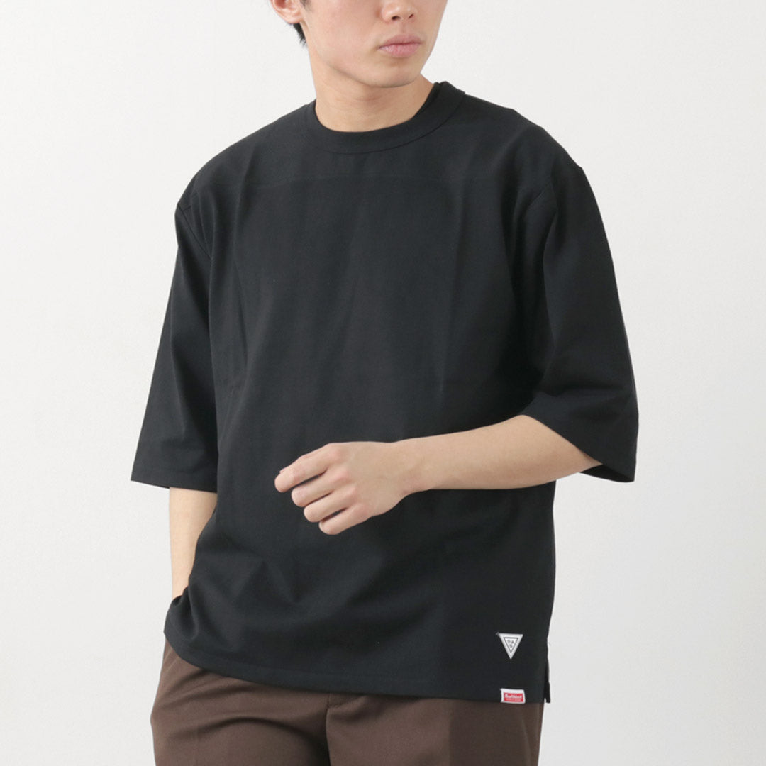 HEALTHKNIT（ヘルスニット）×RAG 別注 フットボールTシャツ オープンエンド ドライジャージ 抗菌 防臭加工 速乾