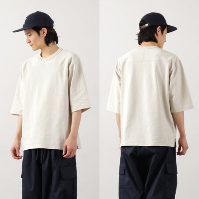 HEALTHKNIT（ヘルスニット）×RAG 別注 フットボールTシャツ オープンエンド ドライジャージ 抗菌 防臭加工 速乾 / メンズ 半袖 H/S Football Tee Open-End Dry Jersey