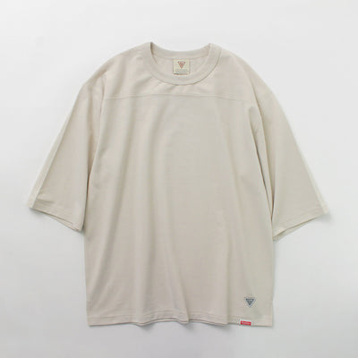 HEALTHKNIT（ヘルスニット）×RAG 別注 フットボールTシャツ オープンエンド ドライジャージ 抗菌 防臭加工 速乾 / メンズ 半袖 H/S Football Tee Open-End Dry Jersey