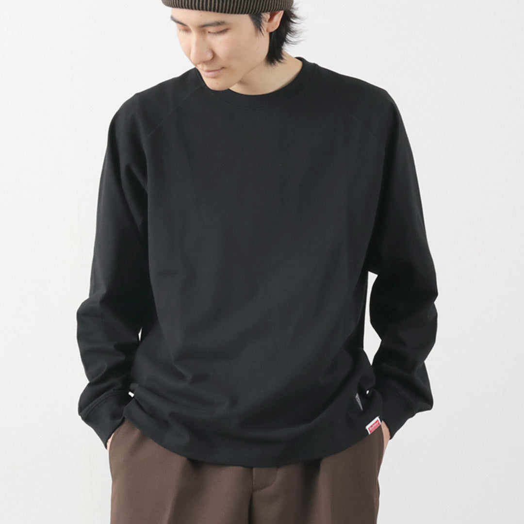 HEALTHKNIT（ヘルスニット）×RAG 別注 フリーダム ロングスリーブ Tシャツ オープンエンド ドライジャージ 抗菌 防臭加工 速乾