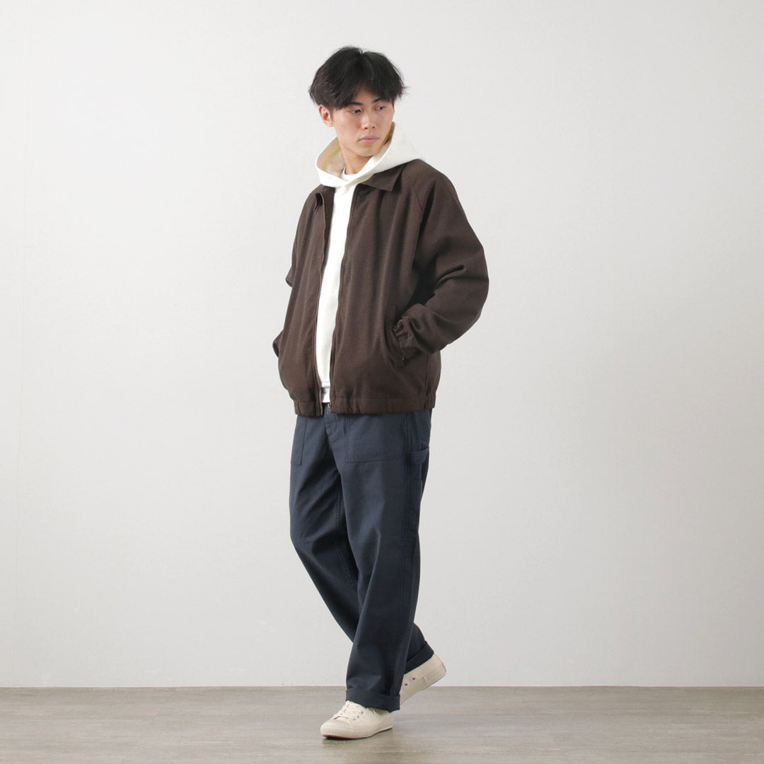 MELPLE（メイプル） カーペンター パンツ / ベイカー ファティーグ ペインター ボトムス メンズ バックサテン Carpenter Pants