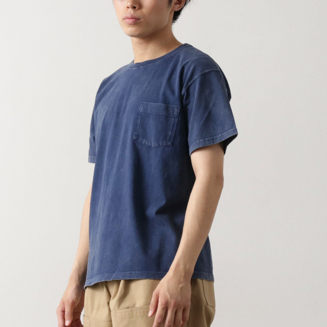 GOOD ON（グッドオン） ショートスリーブ ポケットTシャツ ヴィンテージダイ / メンズ トップス 半袖 綿 コットン 日本製 SS POCKET TEE VINTAGE DYE GOST0903 VD