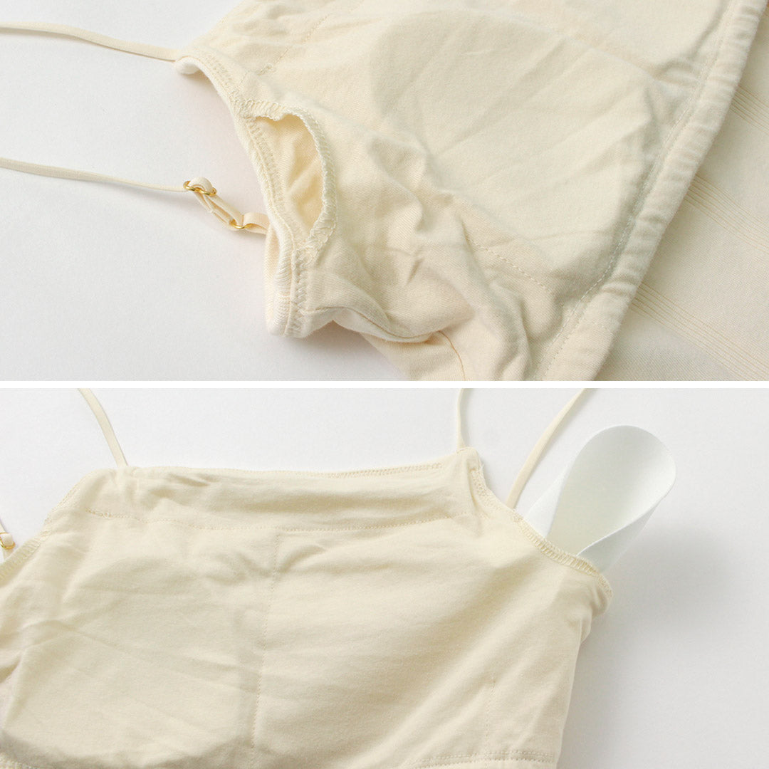 ROBERT P.MILLER（ロバートピーミラー） パネルリブ カップキャミ