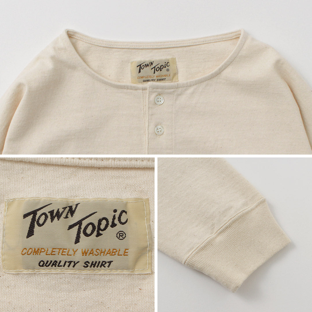 【30％OFF】TOWN TOPIC（タウン トピック） アンクル ヘンリー L/S TEE