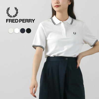 FRED PERRY（フレッドペリー） G3600 TWIN TIPPED フレッドペリーシャツ / レディース トップス ポロシャツ G3600_TWIN TIPPED FRED PERRY SHIRT