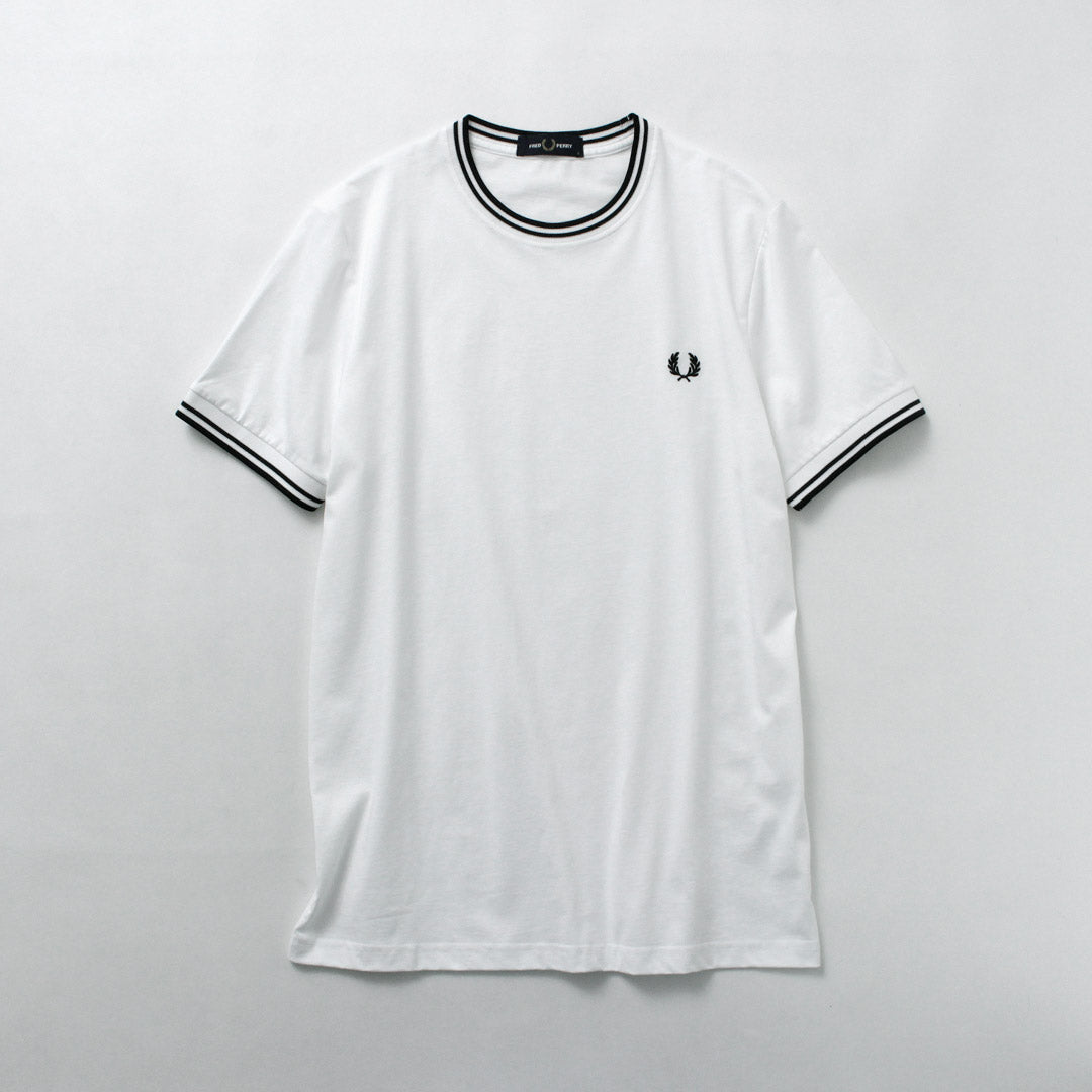 FRED PERRY（フレッドペリー） ツイン ティップド Tシャツ