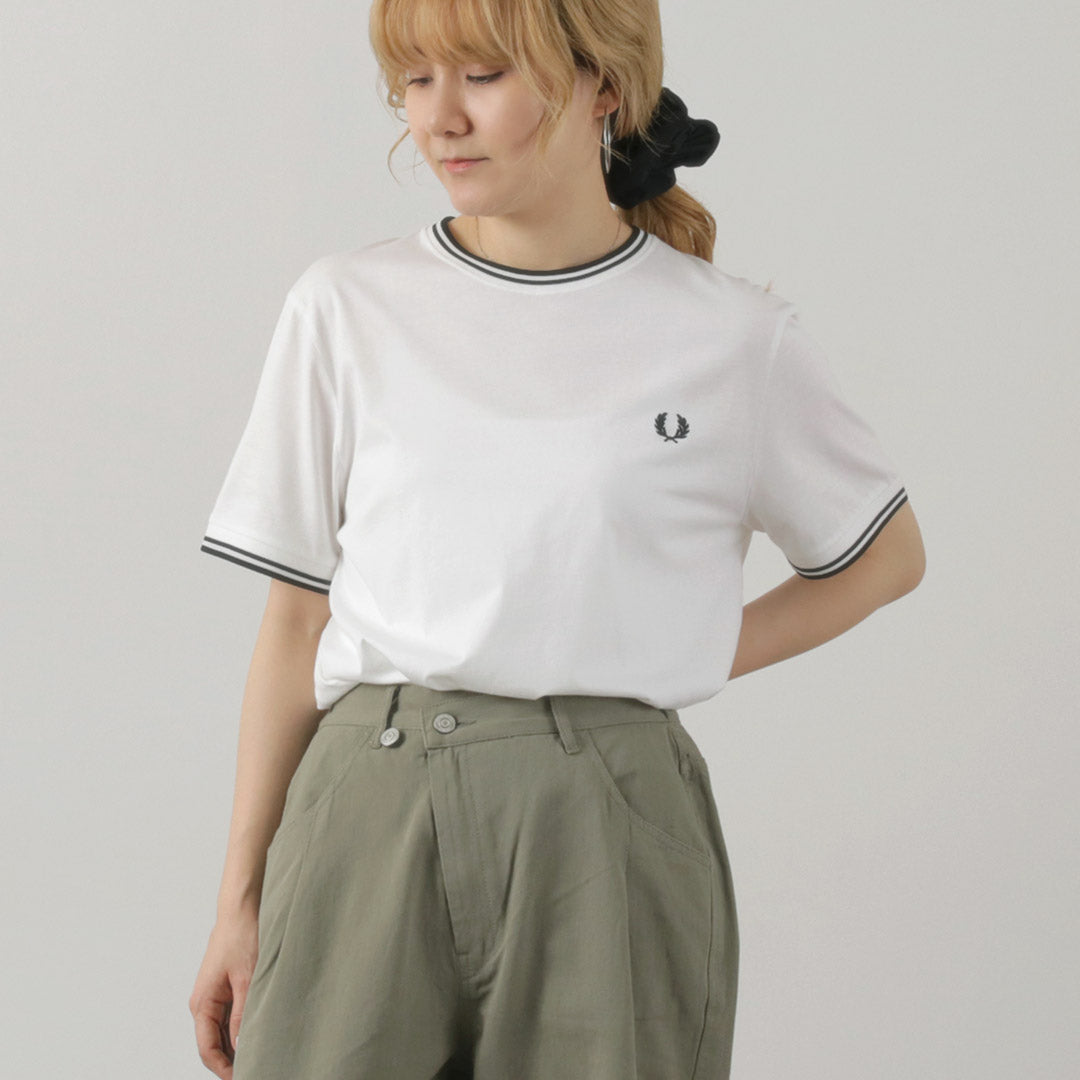 FRED PERRY（フレッドペリー） M1588 TWIN TIPPED Tシャツ