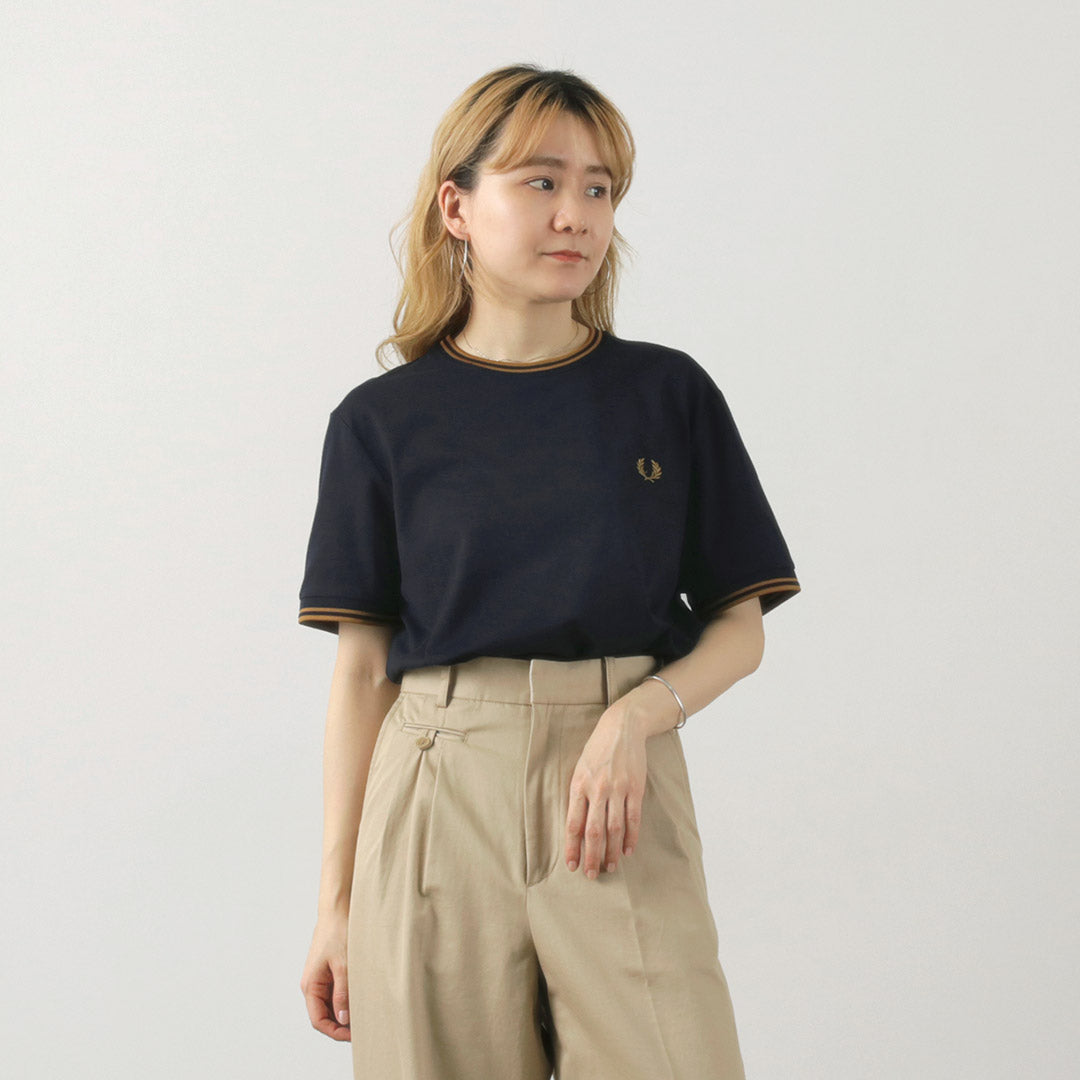 FRED PERRY（フレッドペリー） M1588 TWIN TIPPED Tシャツ