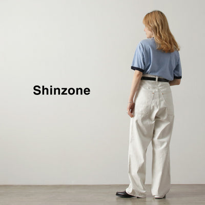SHINZONE（シンゾーン） ツールデニムパンツ / レディース ボトムス ジーンズ ワイド 綿100 日本製 TOOL DENIM PANTS 24MMSPA01