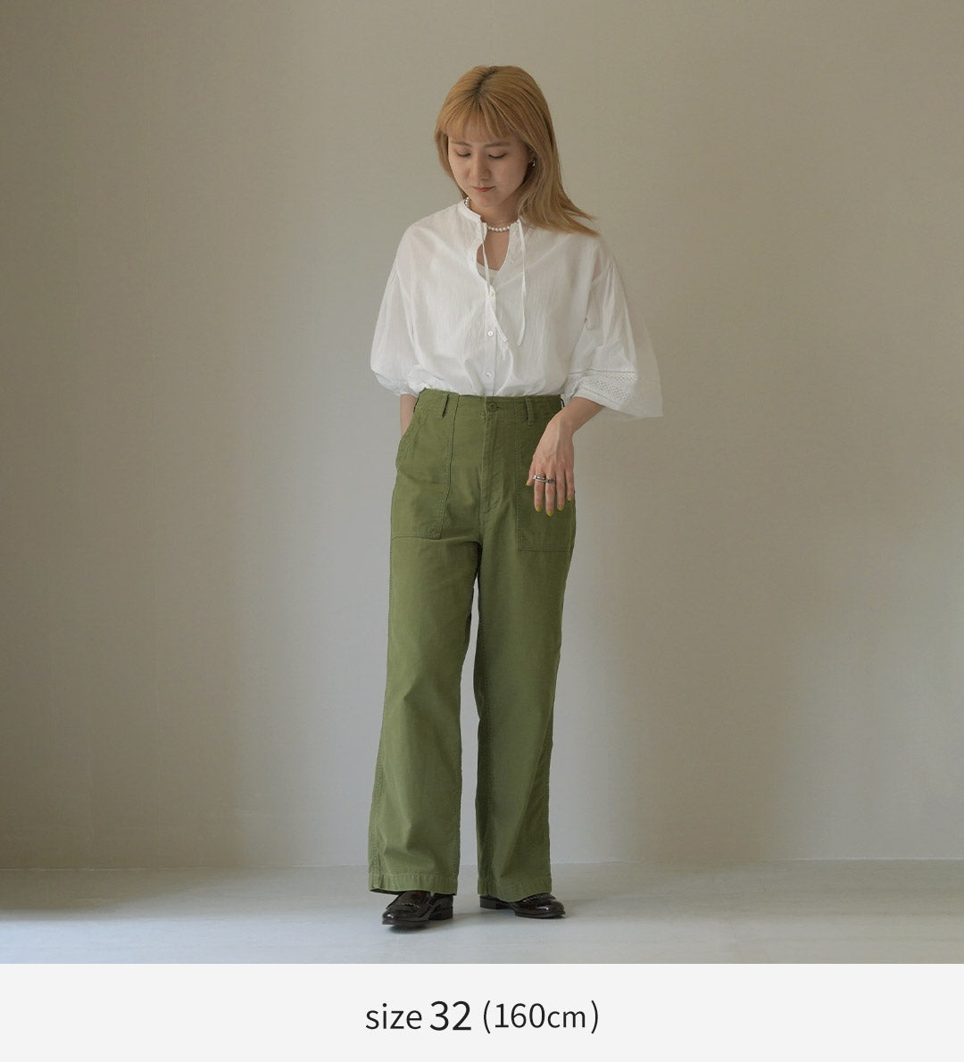 SHINZONE（シンゾーン） ウォッシュド ベイカーパンツ / レディース ボトムス ベイカー ワークパンツ 綿100 日本製 WASHED BAKER PANTS 24MMSPA03