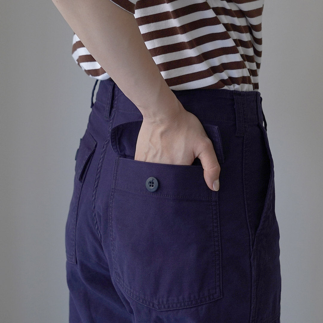 SHINZONE（シンゾーン） ウォッシュド ベイカーパンツ / レディース ボトムス ベイカー ワークパンツ 綿100 日本製 WASHED BAKER PANTS 24MMSPA03