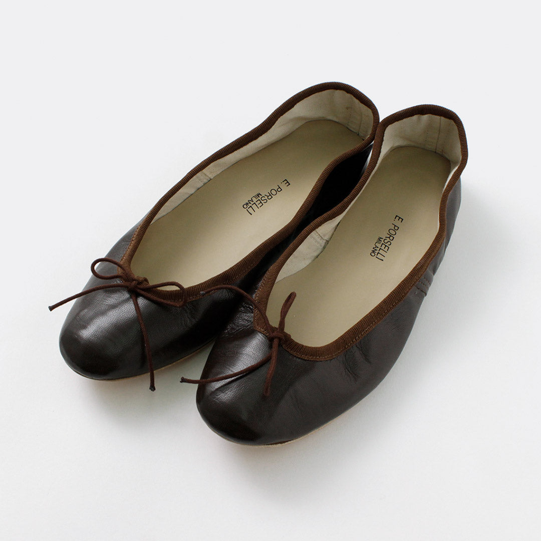 30％OFF】PORSELLI（ポルセリ） バレエシューズ/ソリッド｜ROCOCO 