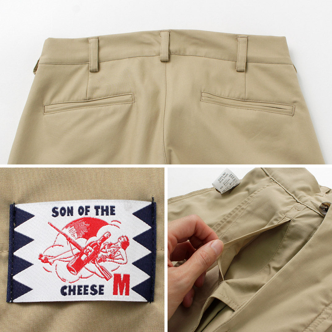 SON OF THE CHEESE（サノバチーズ） チノスラックス / メンズ ボトムス チノパンワイド Chino Slacks