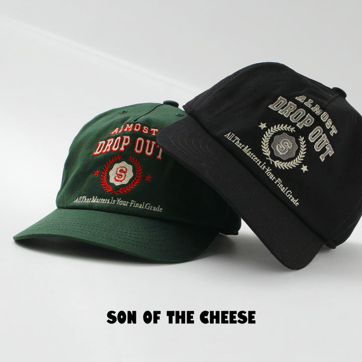 SON OF THE CHEESE（サノバチーズ） カレッジ コットンキャップ / メンズ 帽子 ベースボールキャップ College Co –  ROCOCO ONLINE STORE