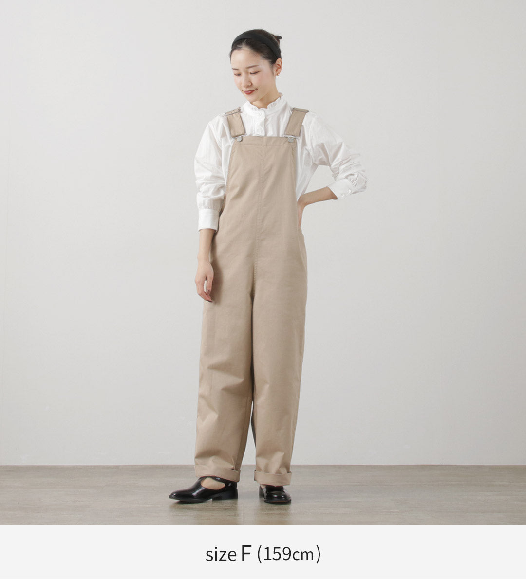 MIDIUMI（ミディウミ） フリルショートシャツ / レディース ブラウス 長袖 綿100％ コットン 日本製