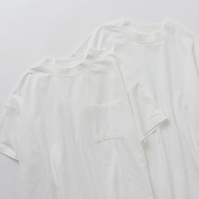 MIDIUMI（ミディウミ） パックTEE H/S / レディース Tシャツ 半袖 無地 2枚入り 綿100 コットン