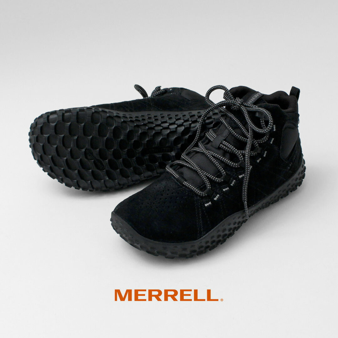 MERRELL（メレル） ラプト ミッド ウォータープルーフ メンズ / メンズ シューズ ベアフット ハイキングシューズ 透湿 防水 靴 WRAPT MID WATERPROOF