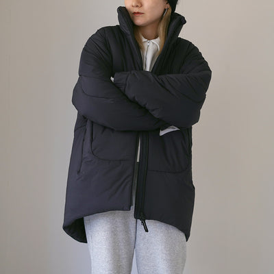 AND WANDER（アンドワンダー） トップ フリース コート (W) / レディース 冬 防寒 撥水 人工羽毛 アウター アウトドア top fleece coat