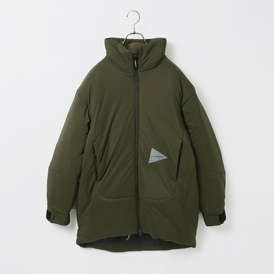 AND WANDER（アンドワンダー） トップ フリース コート (W) / レディース 冬 防寒 撥水 人工羽毛 アウター アウトドア top fleece coat