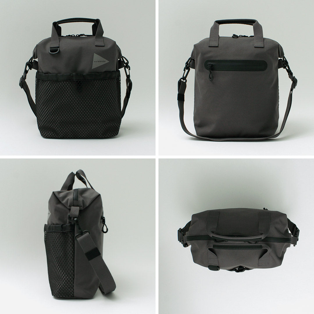 AND WANDER（アンドワンダー） PE/CO 2way バッグ / ショルダー ハンドバッグ 鞄 防水 2WAY A4 レジャー アウトドア PE/CO 2way bag