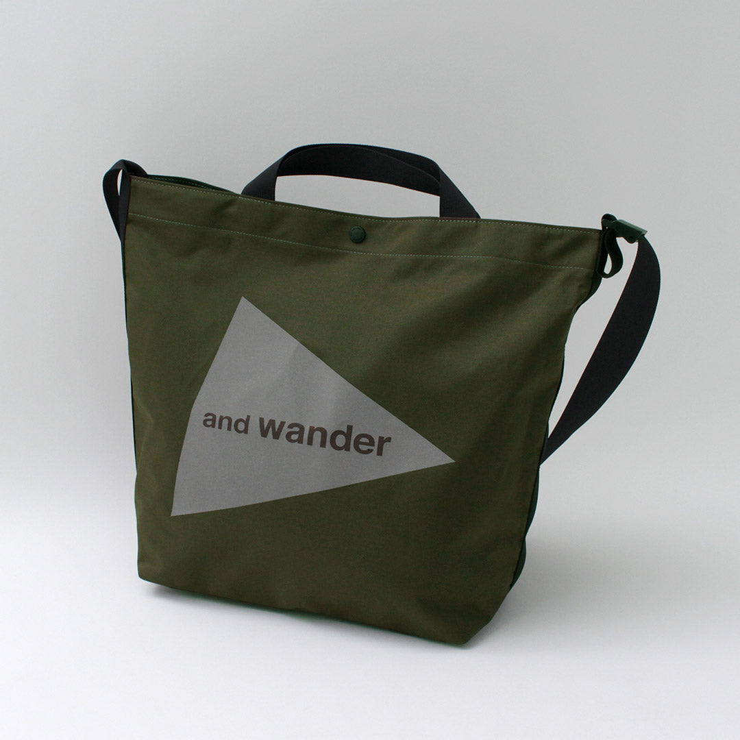 AND WANDER（アンドワンダー） リサイクルオックス トートバッグ