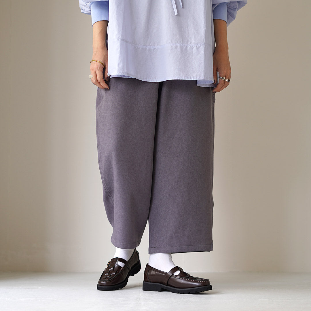 Gramicci（グラミチ） ウールライク バルーン パンツ / レディース ワイドパンツ クロップド丈 日本限定 Wool Like Baloon  Pants｜ROCOCO ONLINE STORE