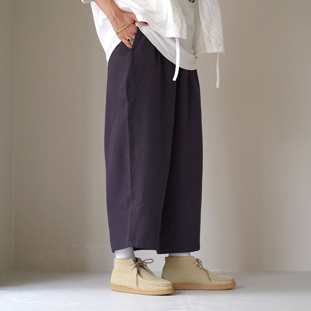 Gramicci（グラミチ） ウールライク バルーン パンツ / レディース ワイドパンツ クロップド丈 日本限定 Wool Like Baloon Pants